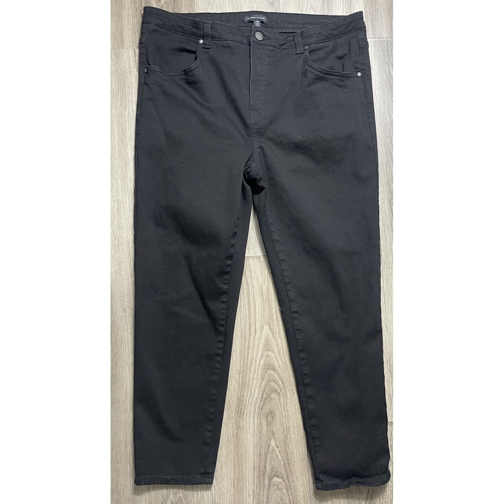 Universal Standard Black High Rise Women Jeans - Picture 3 of 8